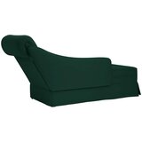  Počivaljka baršun valjkastim jastukom&rukonaslonom tamnozelena | shoptok.hr