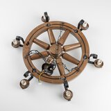  Brilagi - Luster na lancu ROATA 6xE14/40W/230V prečnik 70 cm bukva/orah | Eponuda.com