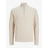 Jack & Jones Men's Beige Sweater Arthur - Men