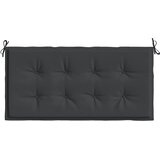  Jastuk za vrtnu klupu crni 120x50x4 cm od tkanine Oxford | shoptok.hr