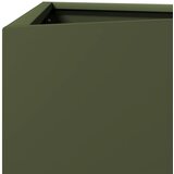  Vrtna sadilica maslinastozelena trokutasta 30x26x75 cm čelična | shoptok.hr