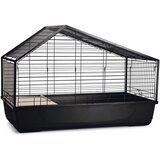 Beeztees Notranja kletka za kunce Desi 100x52x68 cm črna | Shoptok.si