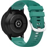 AVIZAR pašček za samsung galaxy watch 5 / watch 4 / active 2 / active 40 mm, teksturiran in nastavljiv silikon - temno zelen, (5000039298) Cene