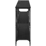  Konzolna stolica Crni hrast 180 x 30 x 75 cm Konstruirano drvo | shoptok.hr