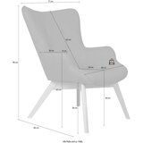 Ropez Zelen fotelj Niko – | Shoptok.si