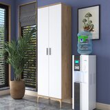 Woody Fashion JE102 - 2790 WalnutWhite Multi Purpose Cabinet Cene