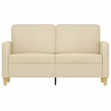  Dvosjed od tkanine krem 120 cm Krema | Shoptok.si