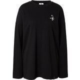 VIERVIER Majica 'Zeynep' črna / bela | Shoptok.si