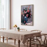  Slika - Pierre-Auguste Renoir – Vase of Roses 60x90 U prirodnom drvenom okviru | shoptok.hr