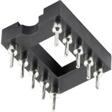 TRU COMPONENTS IC podnožje, mjere rastera: 2.54 mm, 7.62 mm broj polova: 4 1 kom. Cijene