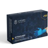  Jednokratne rukavice od nitrila NITRAGUARD plave 100/1 Slike