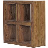 MID.YOU regal 82/82/34 cm barve indijskega rožnega lesa | Shoptok.si