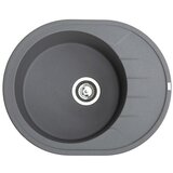 Metalac Inko metalac granitna sudopera x granit venera m 620x500 fi 90 sa sifonom grafit 372991 | ePonuda.com