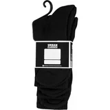 Urban Classics Accessoires Sports Socks 3-Pack Black