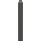  Noge jedilne mize V-oblika 2 kosa Antracit 100x(72-73,3) cm | Shoptok.si