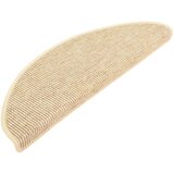  Samoljepljivi otirači za stepenice 15 kom 65x21x4 cm bež | shoptok.hr