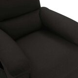 vidaXL masažni naslonjač od tkanine crni | shoptok.hr