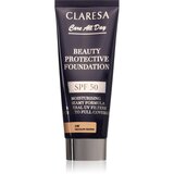 Claresa Care All Day Beauty Protective Foundation zaštitni puder SPF 50 nijansa 2W Medium Warm 30 ml Cijene