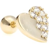 IZMAEL Piercing naušnica HE-23588 - Zlatna | shoptok.hr