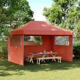 Šator za svadbe - šator za zabave Terakota 279 x 410 x 315 cm Oxford tkanina | shoptok.hr