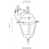 Opviq BAP 68179 BSY M2 Zidna lampa, crna | Eponuda.ba