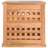  Noćni ormarići 2 kom 34 x 34 x 34 cm od masivnog drva oraha | shoptok.hr