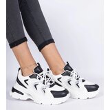 Gemre White and black women's sports sneakers Lamula | Shoptok.si
