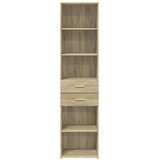  Visoka komoda hrasta sonome 45x42,5x185cm od konstruiranog drva | Eponuda.ba