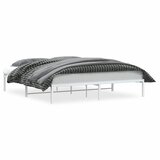 Metalni okvir za krevet bijeli 180x200 cm | shoptok.hr