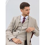 Reserved Regular fit sako s mješavinom viskoze - bež u