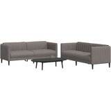  2-dijelni set sofa smeđesivi od tkanine | shoptok.hr