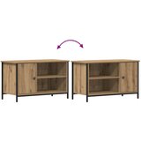 TV ormarić Artisan Oak 80x40x50 cm od konstruiranog drva i čelika | shoptok.hr