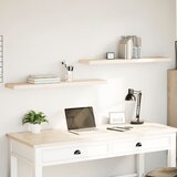  Plutajuće police 2 kom 110x23,5x4 cm od konstruiranog drva | shoptok.hr