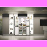Haier HCR7818DWPT ameriški hladilnik - črn - | Shoptok.si
