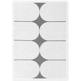 NORTHRUGS Črno-bela notranja in zunanja preproga 200x290 cm Duet Bowen – | Shoptok.si