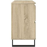 Kopalniška omarica - Kopalniški kabinet sonoma hrast 80x33x60 cm inženirski les, (21794609) | Shoptok.si