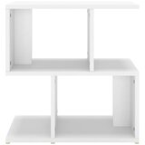  Noćni ormarić bijeli 50 x 30 x 51,5 cm od konstruiranog drva | Eponuda.com