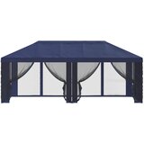  Pokrov za gazebo s bočnim zidovima Plava 600,5 x 300,5 cm | shoptok.hr