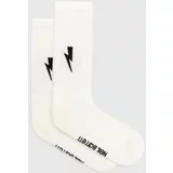 Neil Barrett Čarape Bolt Cotton Skate Socks za muškarce, boja: bijela, MY77116A-Y9400-526N