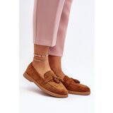 Boto Women's Suede Moccasins Camel Dansitu | Shoptok.si