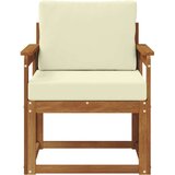  Set vanjskih sofa Čvrsto drvo akacije i poliester | shoptok.hr