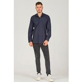Dewberry G726 MEN'S SHIRT-LACİVERT | Shoptok.si