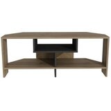 Hanah home tv polica maldiv walnut white | ePonuda.com