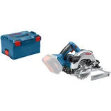 Bosch Professional GKS 18V-57 G akumulatorska ročna krožna žaga Globina rezanja maks. (90°) 57 mm brez akumulatorja\, vklj. vzporedna tirnica 18 V, (21511750)