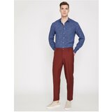 Koton Pants - Brown - Straight Cijene