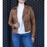 Gemre Beige biker jacket Miramelka | shoptok.hr