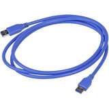Akyga USB kabel USB-A vtič\, USB-A vtič 1.80 m modra AK-USB-14, (20578054) | Shoptok.si