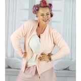 Pri Short cardigan unbuttoned sweater in fluffy knit fabric "COCO CHIC" | shoptok.hr