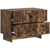  Noćni ormar s ladicama Dimljeni hrast 62 x 34,5 x 47,5 cm | shoptok.hr
