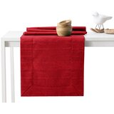 AmeliaHome Stolnjak i traka Vesta 115x300 cm, bordo | shoptok.hr